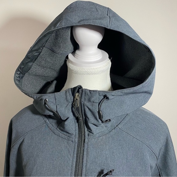 Columbia Men's Gray lightweight Hooded winter Jacket XL - Picture 4 of 15